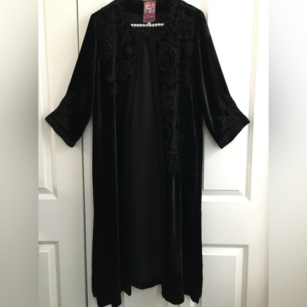 Johnny Was Velvet Kimono